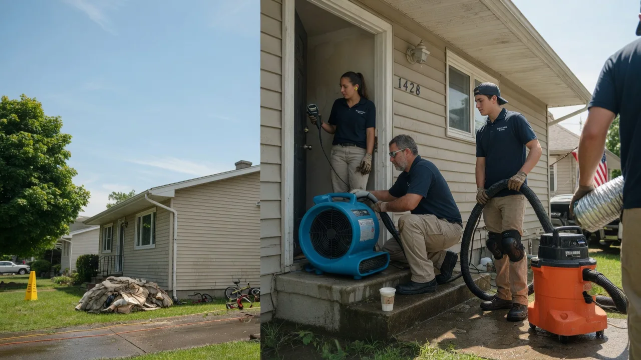 Water Damage Restoration in Ireland, WV near me